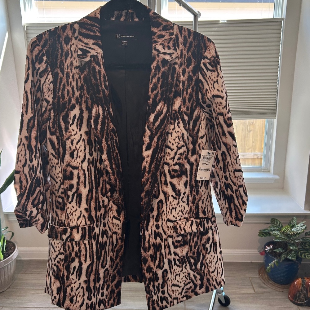 Leopard Print Jacket